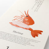 Kalendarz na ścianę Midori 2026 | Echizen Washi | Sushi