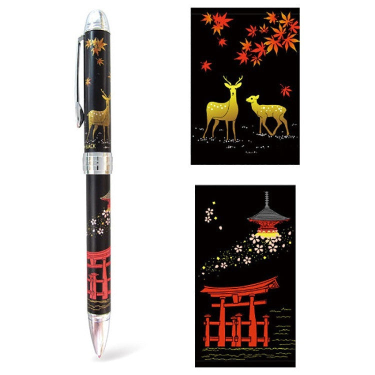 Multipen Sailor Yubi Maki-e ze srebrnym wykończeniem | Tori