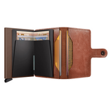 Portfel SECRID Miniwallet Vintage | Cognac