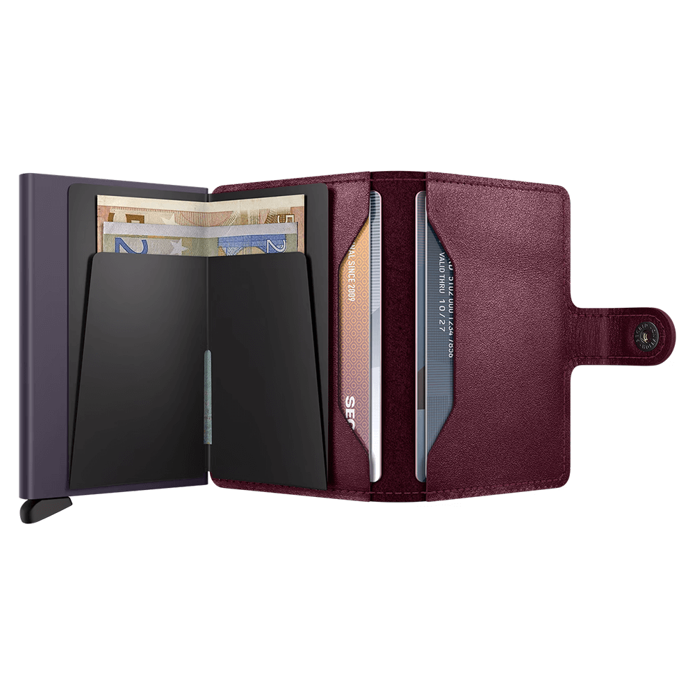 Portfel SECRID Miniwallet Original | Cranberry