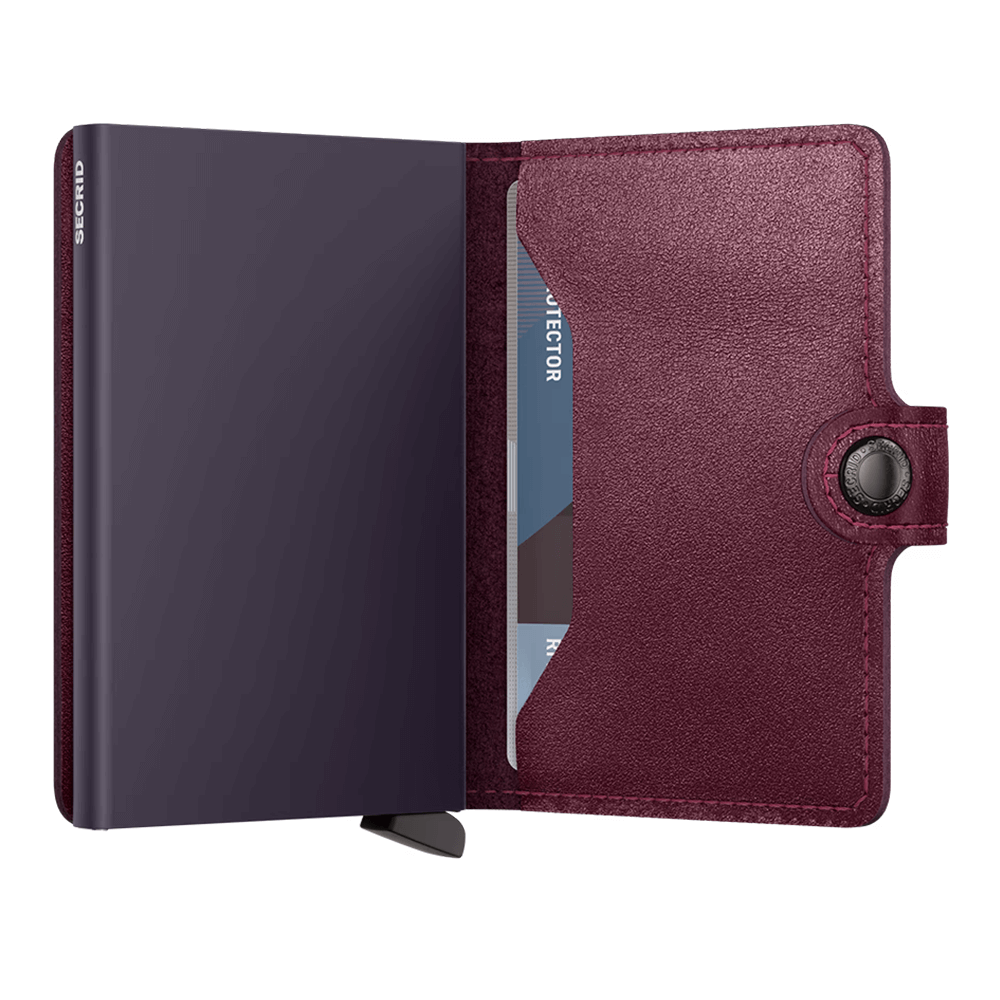Portfel SECRID Miniwallet Original | Cranberry