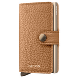 Portfel SECRID Miniwallet Pebble | Cappuccino