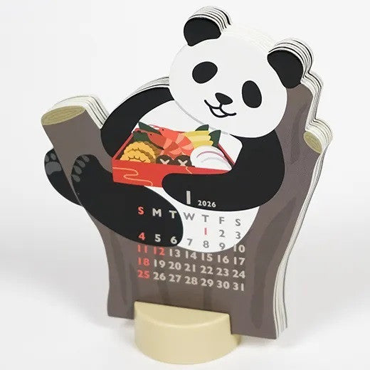 Mini kalendarz na biurko | Panda