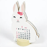 Mini kalendarz na biurko | Królik