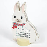 Mini kalendarz na biurko | Królik