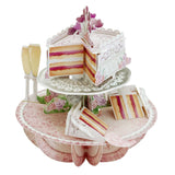 Kartka Okolicznościowa Santoro Pirouettes | Tort Weselny