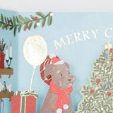 Kartka Świąteczna 3D | Świąteczne Pieski