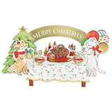 Kartka Świąteczna 3D | Kocia Wigilia