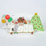 Kartka Świąteczna 3D | Kocia Wigilia