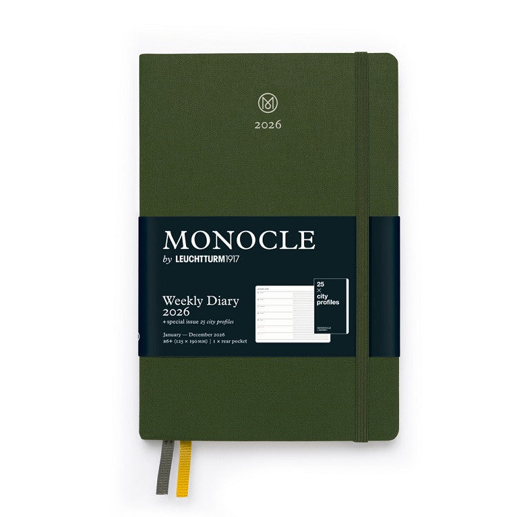 Kalendarz tygodniowy 2026 Monocle by Leuchtturm1917