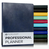 Kalendarz tygodniowy Professional Gallery Leather 2026 | Granatowy