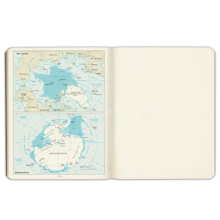 Kalendarz tygodniowy Large Gallery Leather 2026 | Granatowy