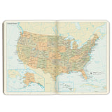 Kalendarz tygodniowy Gallery Leather 2026 | Burgundowy