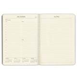 Kalendarz dzienny Gallery Leather 2026 | Czarny