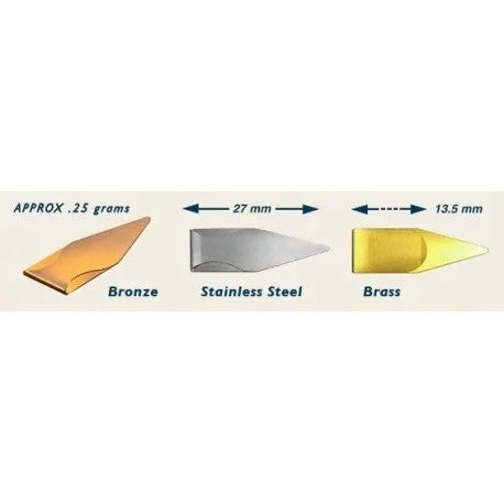 Zakładki Book Darts Bronze| 50 sztuk