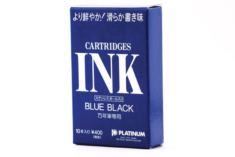 Naboje atramentowe Platinum Niebiesko-czarne 10 szt.