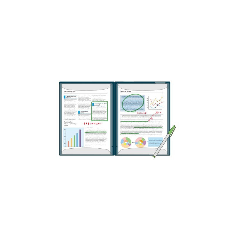 Okładka na dokumenty King Jim KAKIKO | A4 i A3