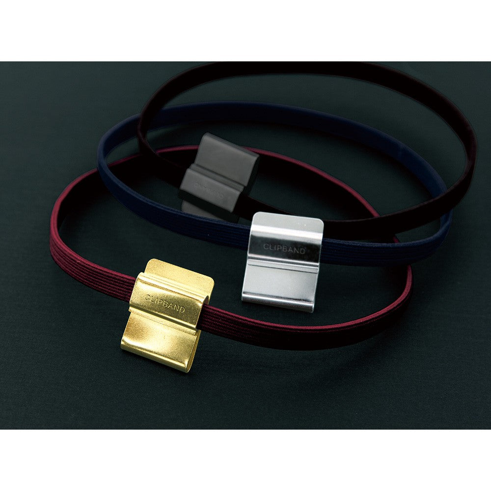 Midori Zapięcie do notesu Clip Band A5 | Granatowy