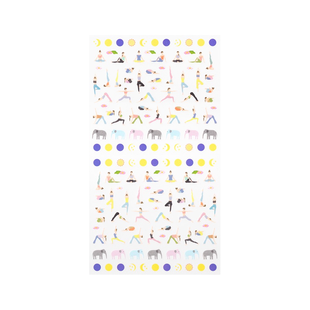Naklejki Midori Sticker Collection | Joga