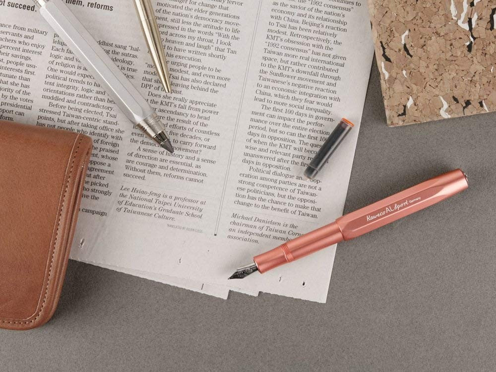 Pióro wieczne Kaweco AL Sport | Różowe złoto