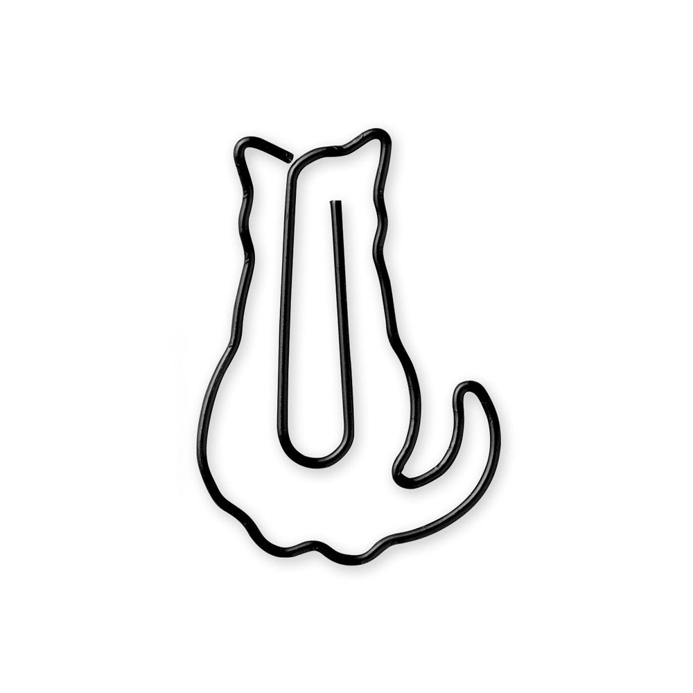 Spinacze Midori D-Clips Mini | Kot Siedzący