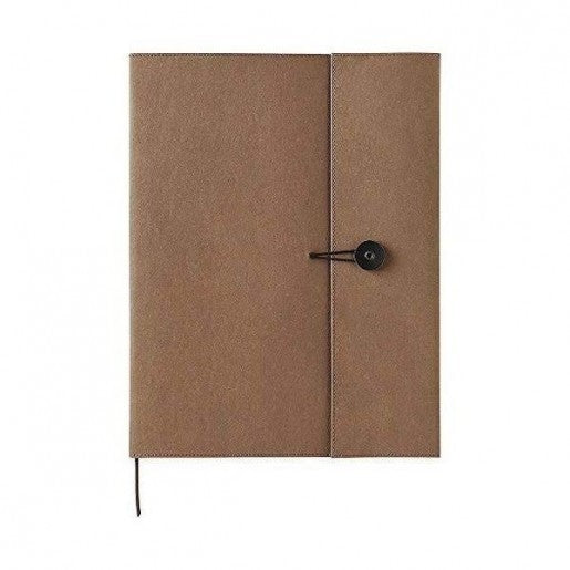 Okładka papierowa B5 King Jim Washable Kraft Paper | Brązowa