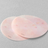 Karteczki samoprzylepne Midori Sakura Fusen Transparentne | Różowe płatki