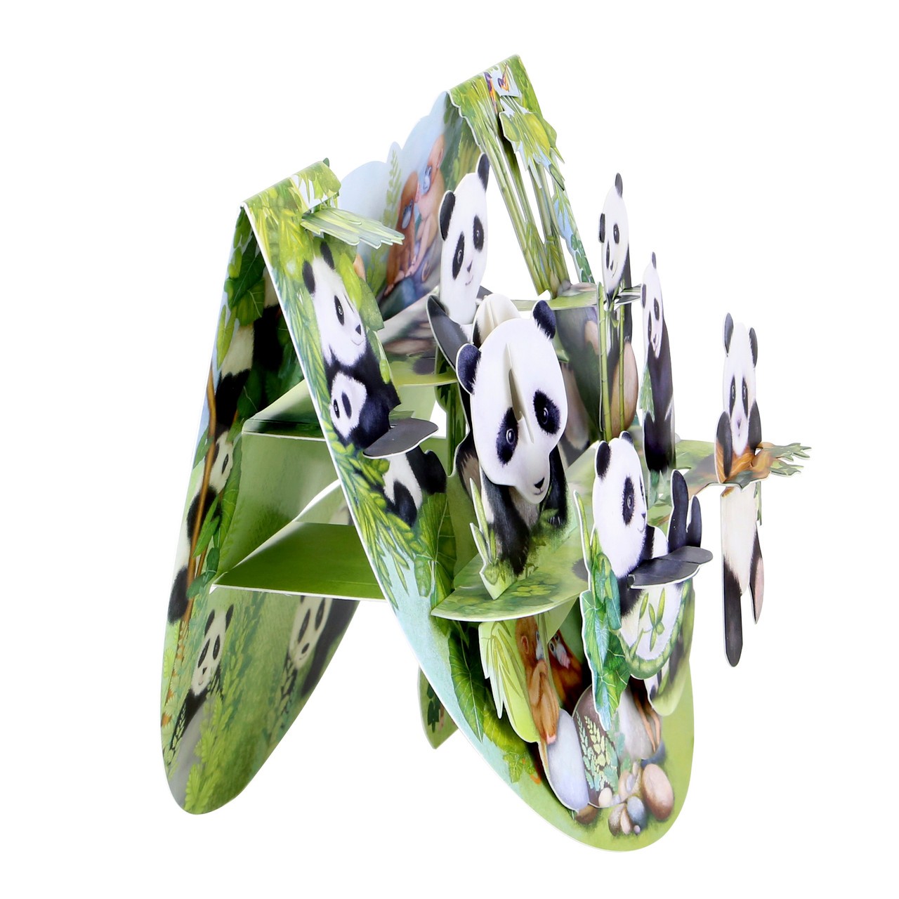 Kartka okolicznościowa Santoro Pop n Rock | Pandy