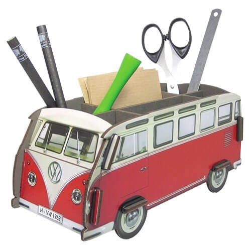 Organizer na biurko WERKHAUS | VW T1 Czerwony