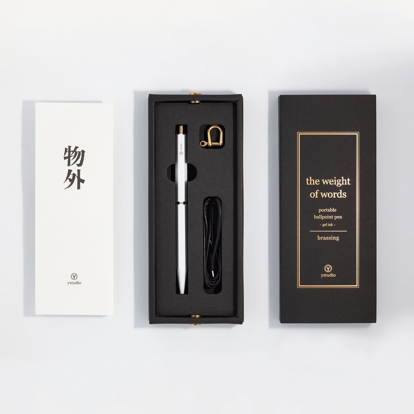 Długopis ystudio Portable | Biały