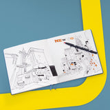 Szkicownik Leuchtturm1917 Poziomy A5 | Żółty