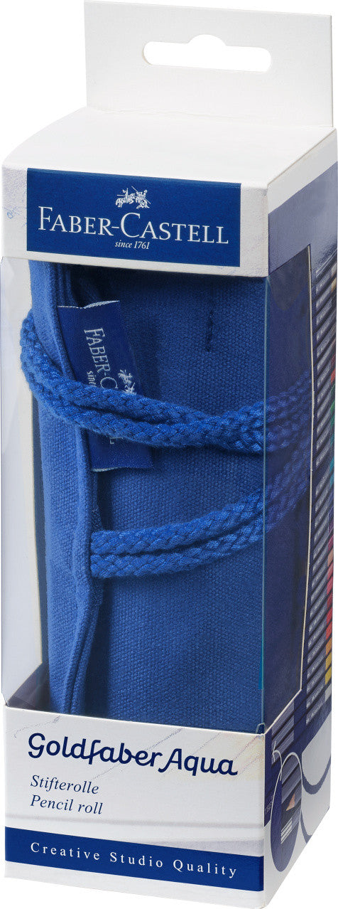 Zestaw piórnik i kredki akwarelowe Faber-Castell Goldfaber Aqua 27 sztuk