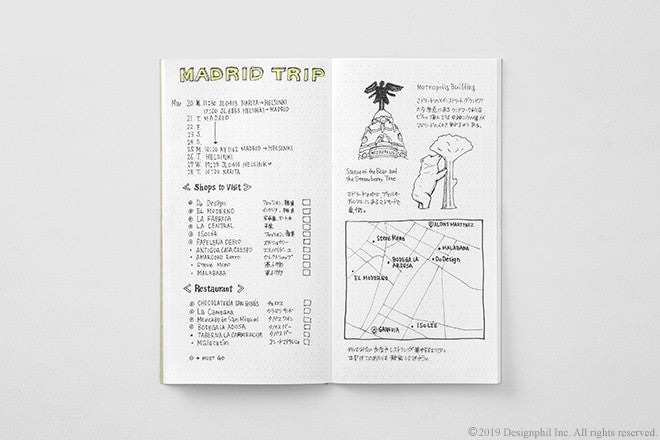 Wkład do Traveler’s Notebook 026 | Notes w kropki