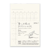 Naklejki MD Paper z kalendarzem wiecznym