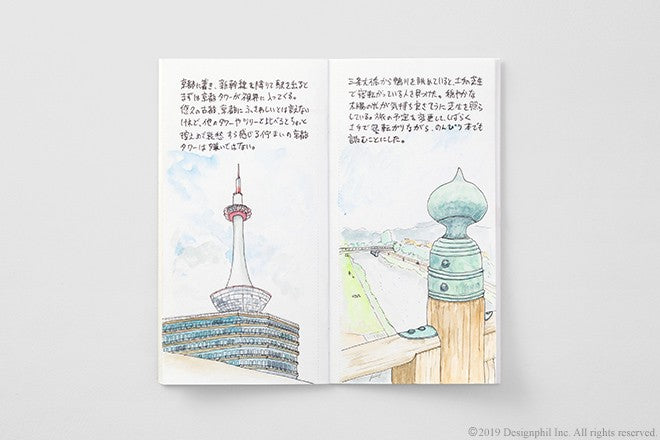 Wkład do Traveler's Notebook 027 | Szkicownik do akwareli