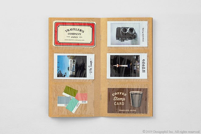 Wkład do Traveler's Notebook 028 | Notes na wizytówki