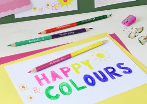 Kredki Faber-Castell Zamek 12+3 sztuk