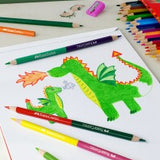 Kredki Faber-Castell Zamek 12+3 sztuk