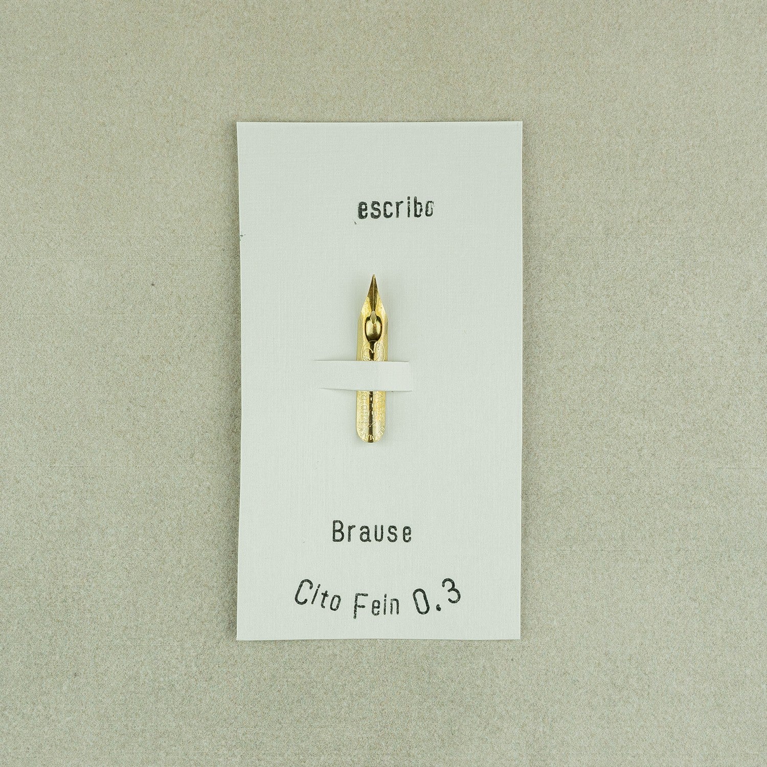 Stalówka do kaligrafii Brause Cito Fein 0,3 mm