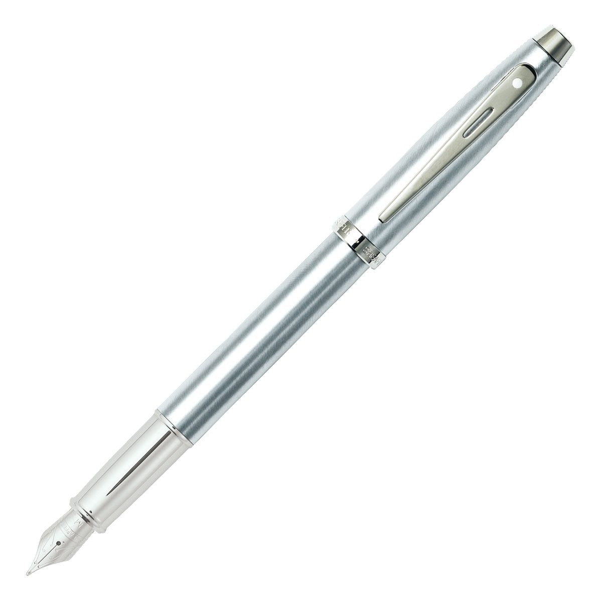 Pióro wieczne Sheaffer 100 | Chrom Szczotkowany