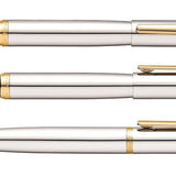 Pióro Wieczne Sheaffer VFM | Chromowany Złoty