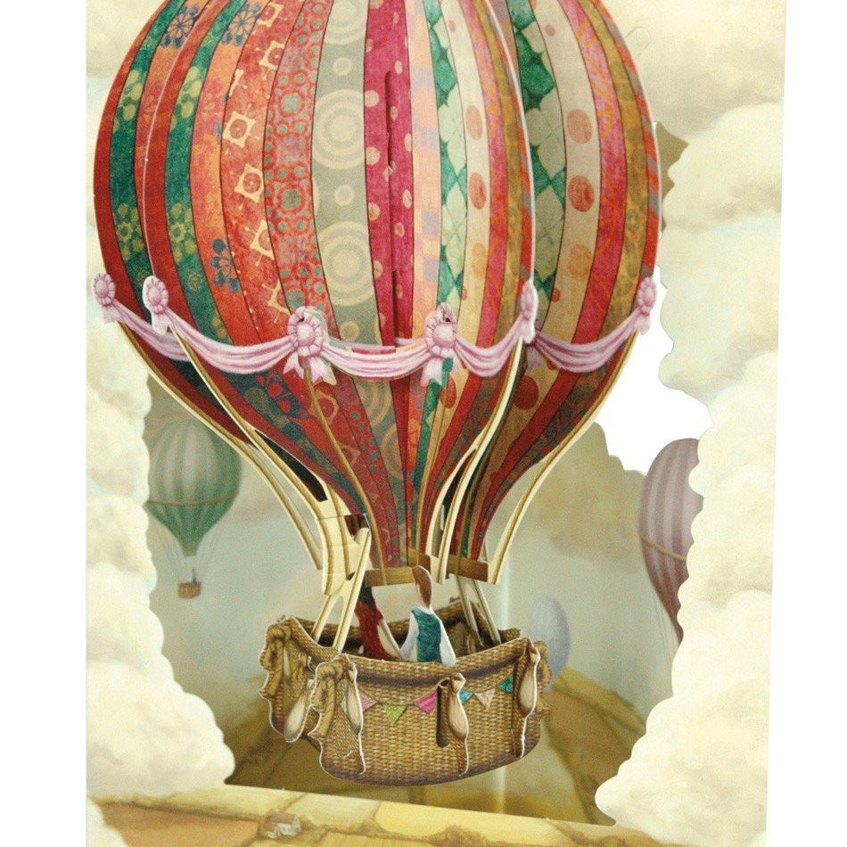 Kartka okolicznościowa Santoro Pop-Up Swing Card | Balon