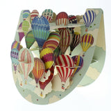 Kartka okolicznościowa Santoro Pop-Up Popnrock | Balony