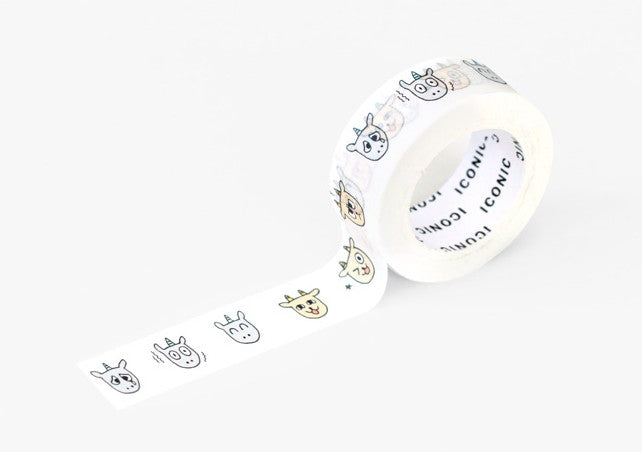 Taśma ICONIC Masking Tape | Emotikonka