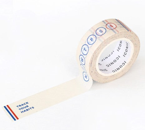 Taśma ICONIC Masking Tape | Goal Tracker