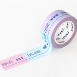 Taśma ICONIC Masking Tape | Cash Book