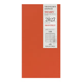 Wkład do Traveler's Noteboook 2027 | Miesięczny
