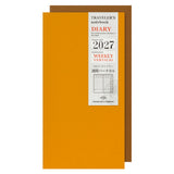 Wkład do Traveler's Noteboook 2027 | Tygodniowy wertykalny