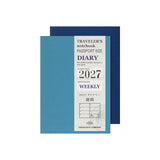 Wkład do Traveler's Noteboook Passport Size 2027 | Tygodniowy