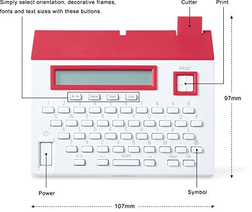 Drukarka termiczna TEPRA Lite Domek